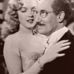 groucho with young woman